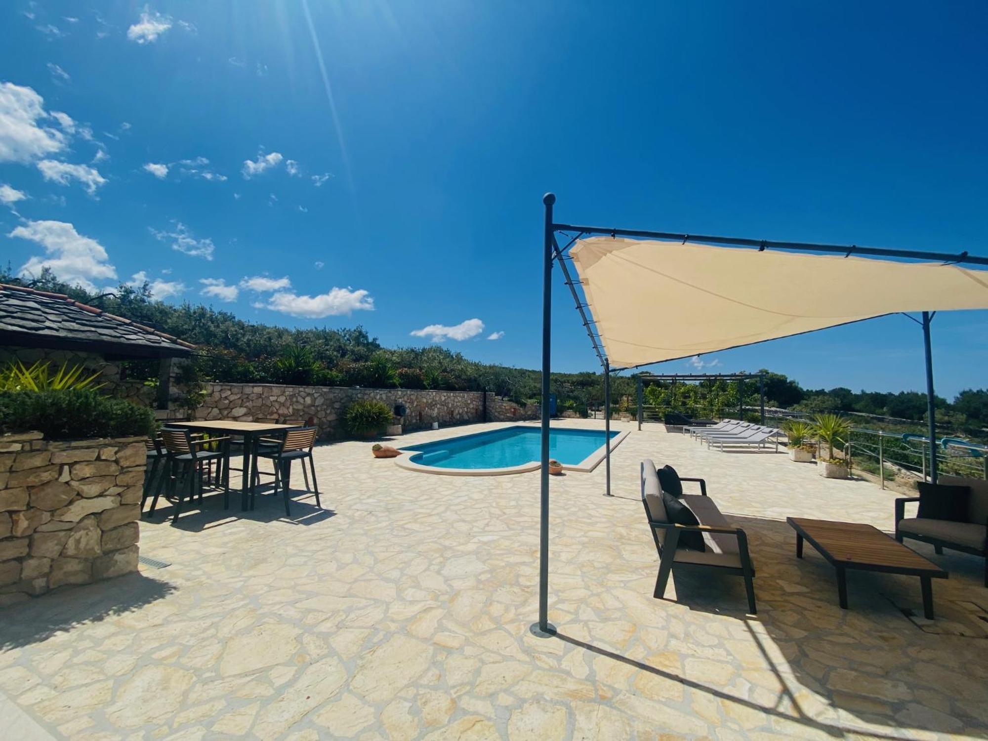 Villa Fani Supetar Bagian luar foto