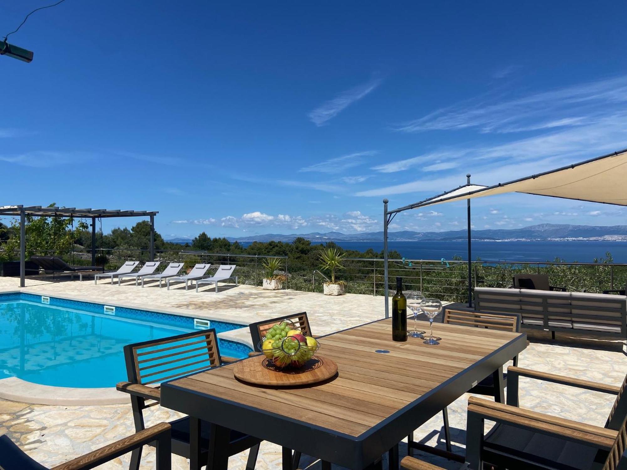 Villa Fani Supetar Bagian luar foto